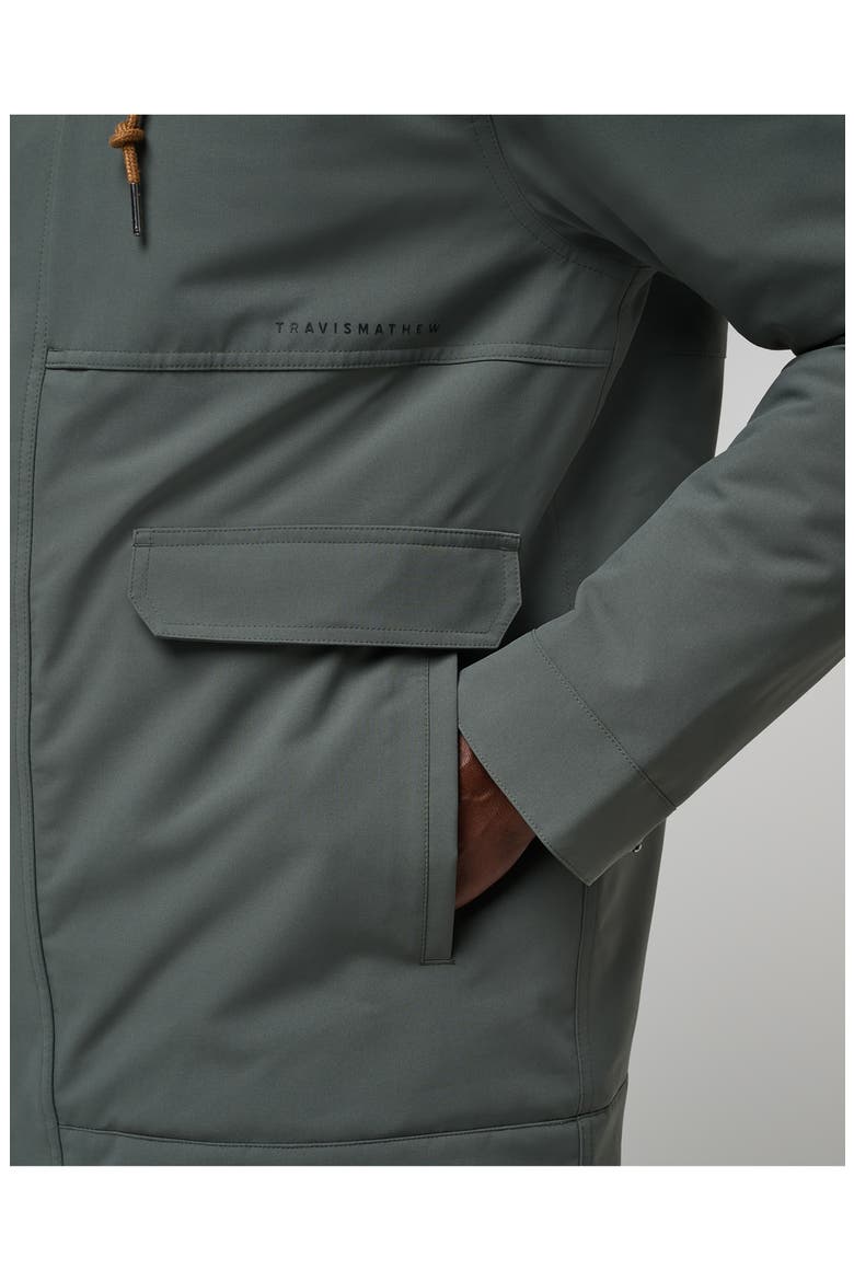 Mountain Pass Waterproof Jacket, Alternate, color, DARK OLIVE