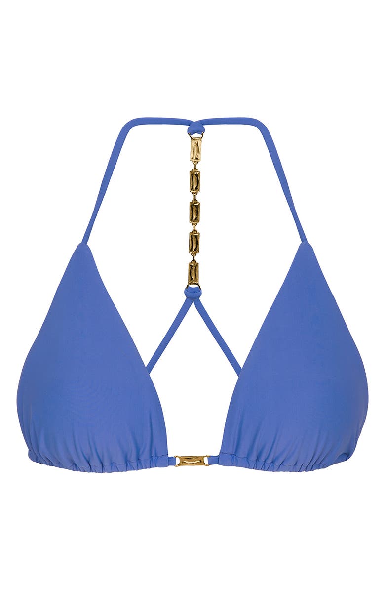 ViX Paula Hermanny Mage Racerback Bikini Top, Alternate, color, Blue