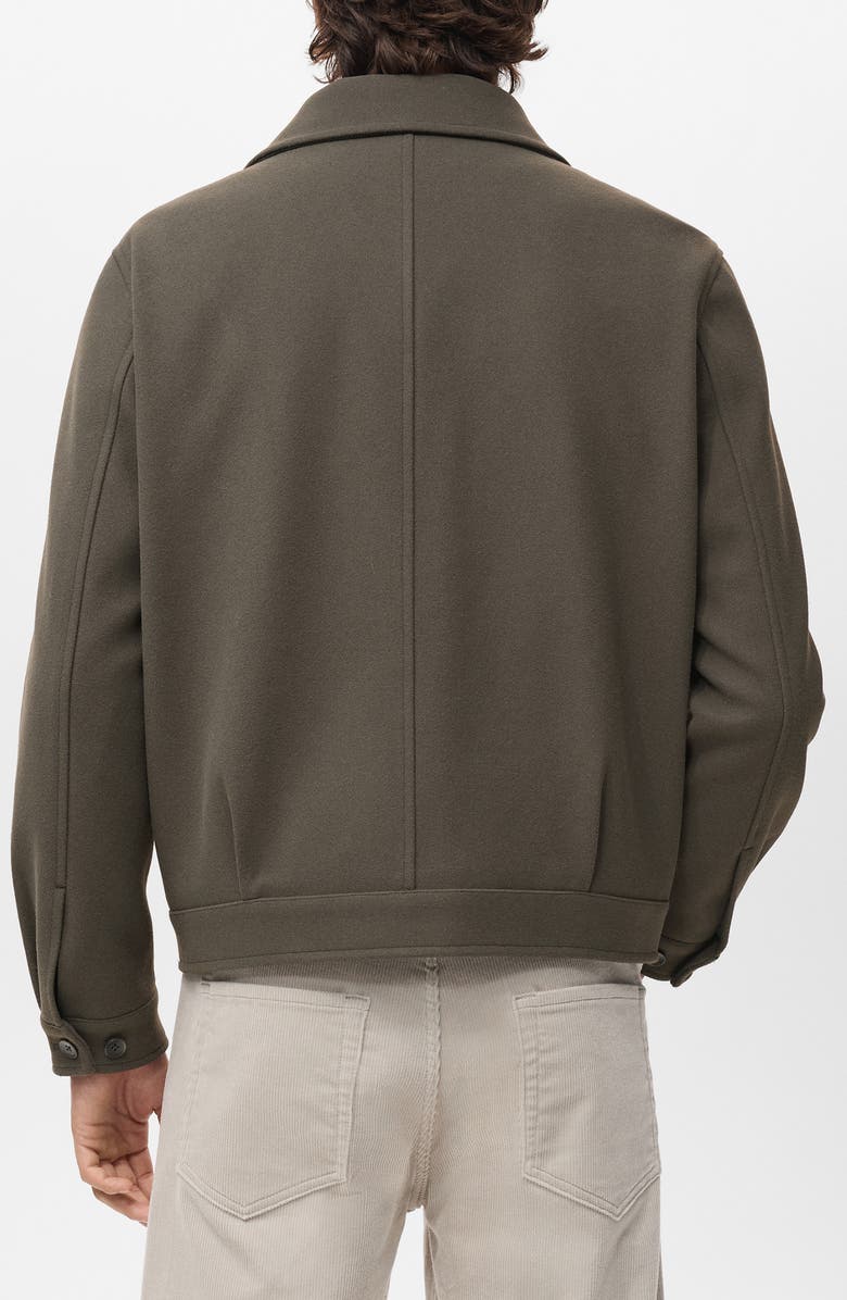 MANGO Pocket Front Zip Jacket, Alternate, color,