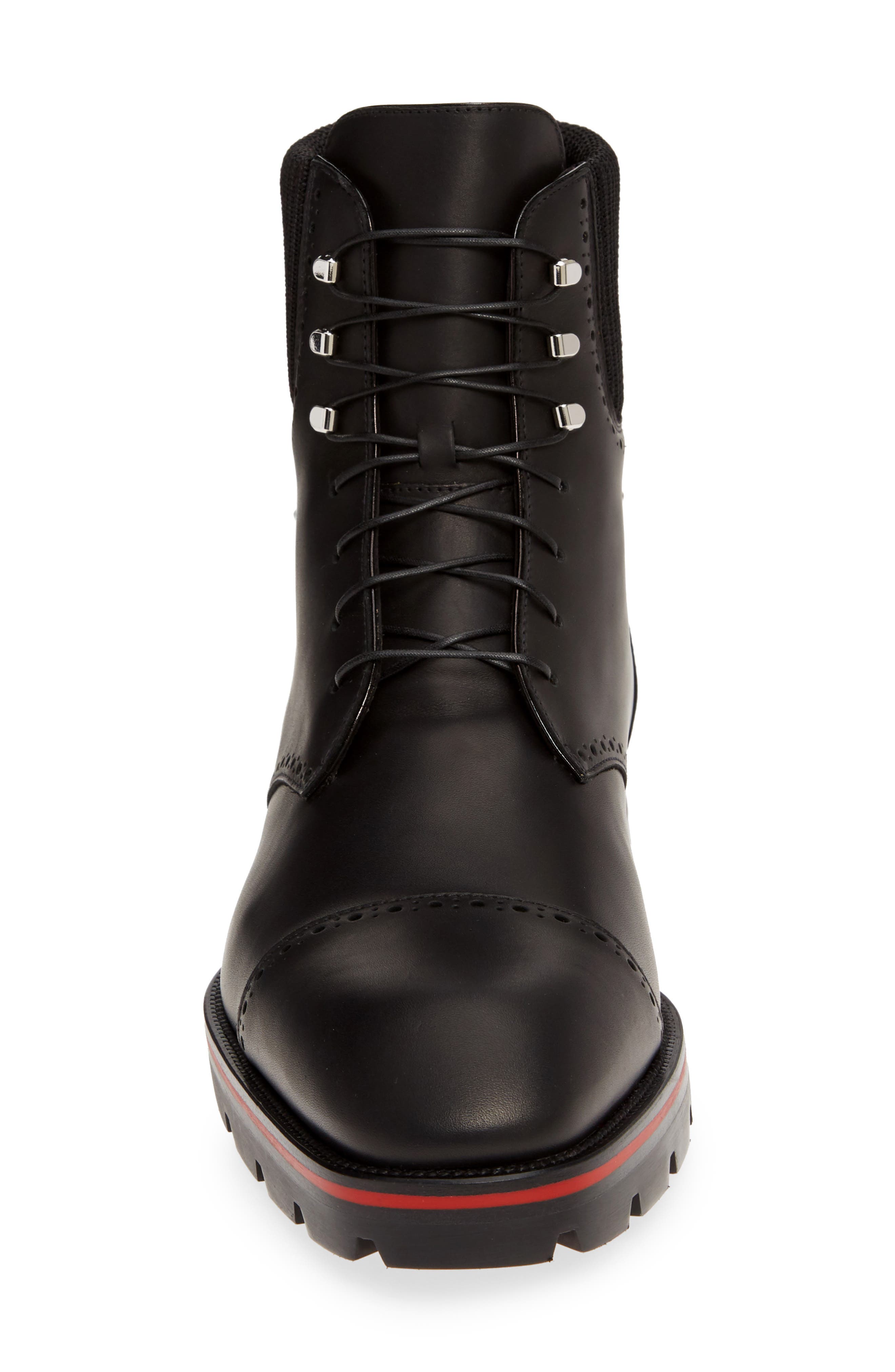 Christian Louboutin Citycroc Cap Toe Boot, Alternate, color, 