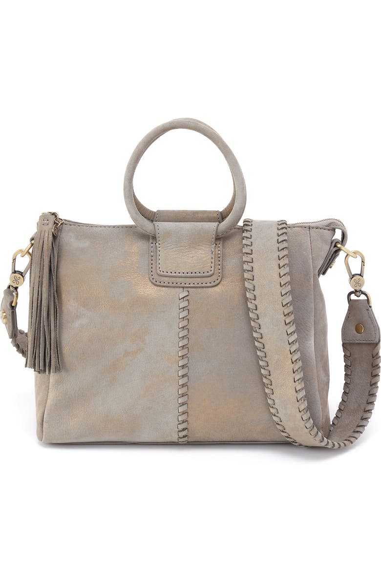 HOBO Sheila Medium Satchel, Main, color, Golden Granite