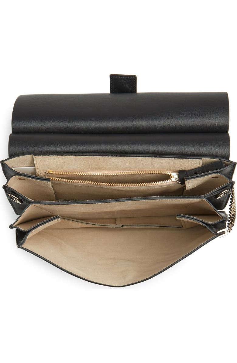 Chloé 'Faye' Leather & Suede Shoulder Bag, Alternate, color,