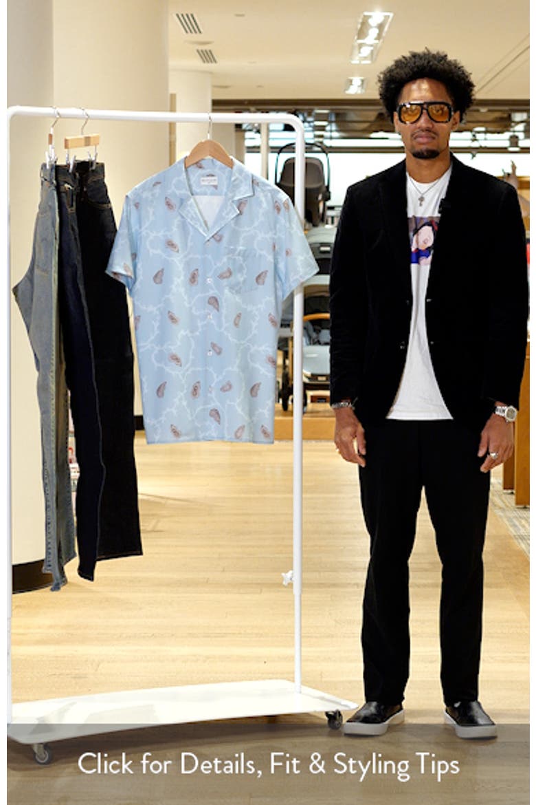 Ostra Weekend Short Sleeve Performance Button-Up Shirt video