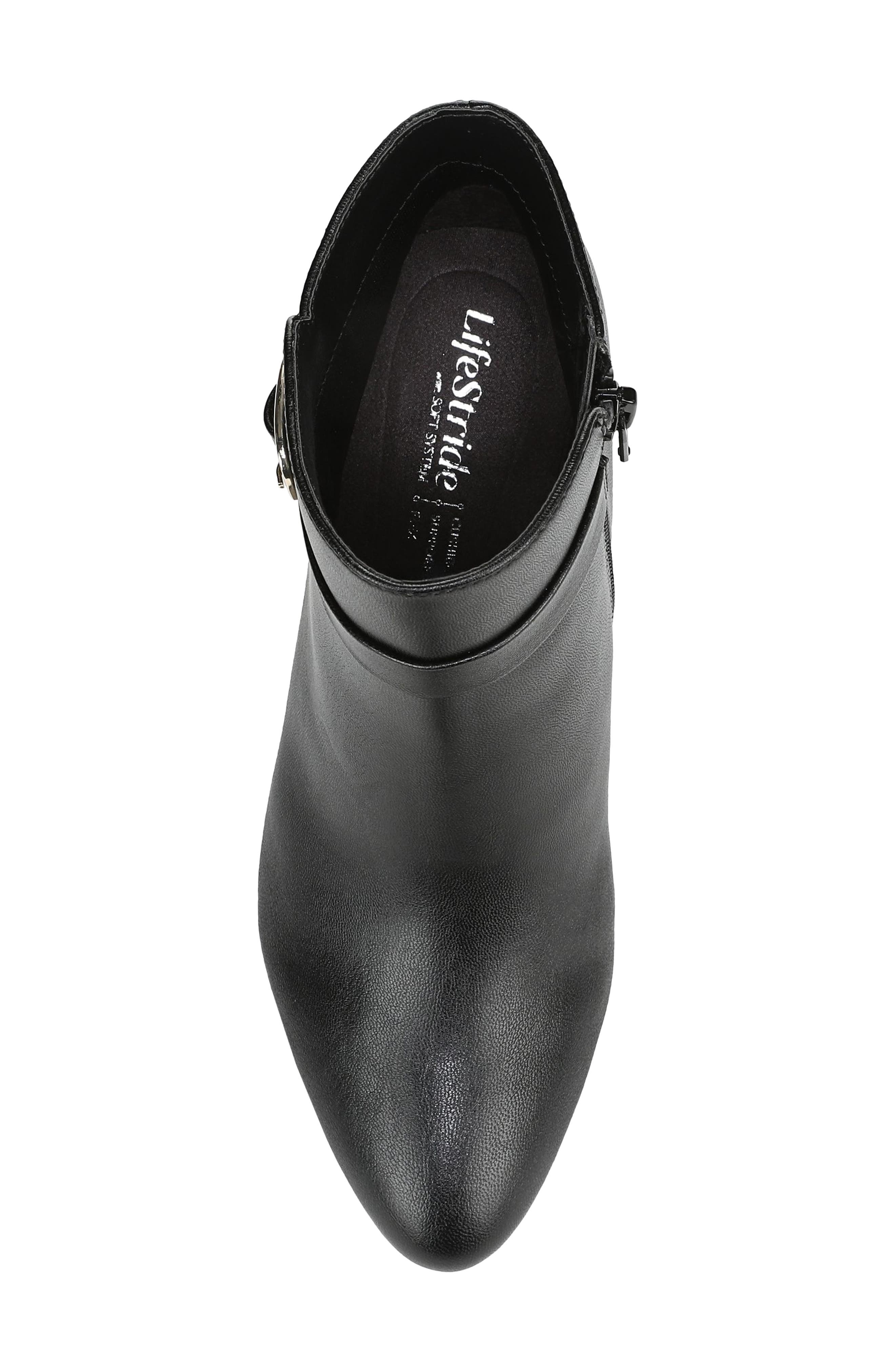 LifeStride Guild 3 Ankle Boot, Alternate, color, Black