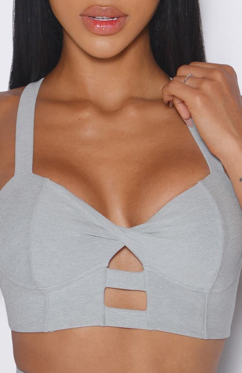 Bombshell Sportswear Core Set Bra In Gray
