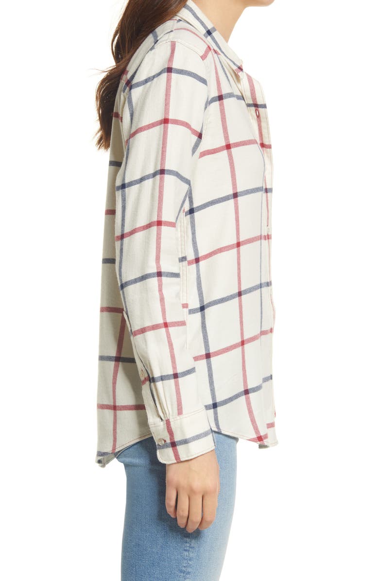 Faherty The Classic Stretch Flannel Button-Up Shirt, Alternate, color,