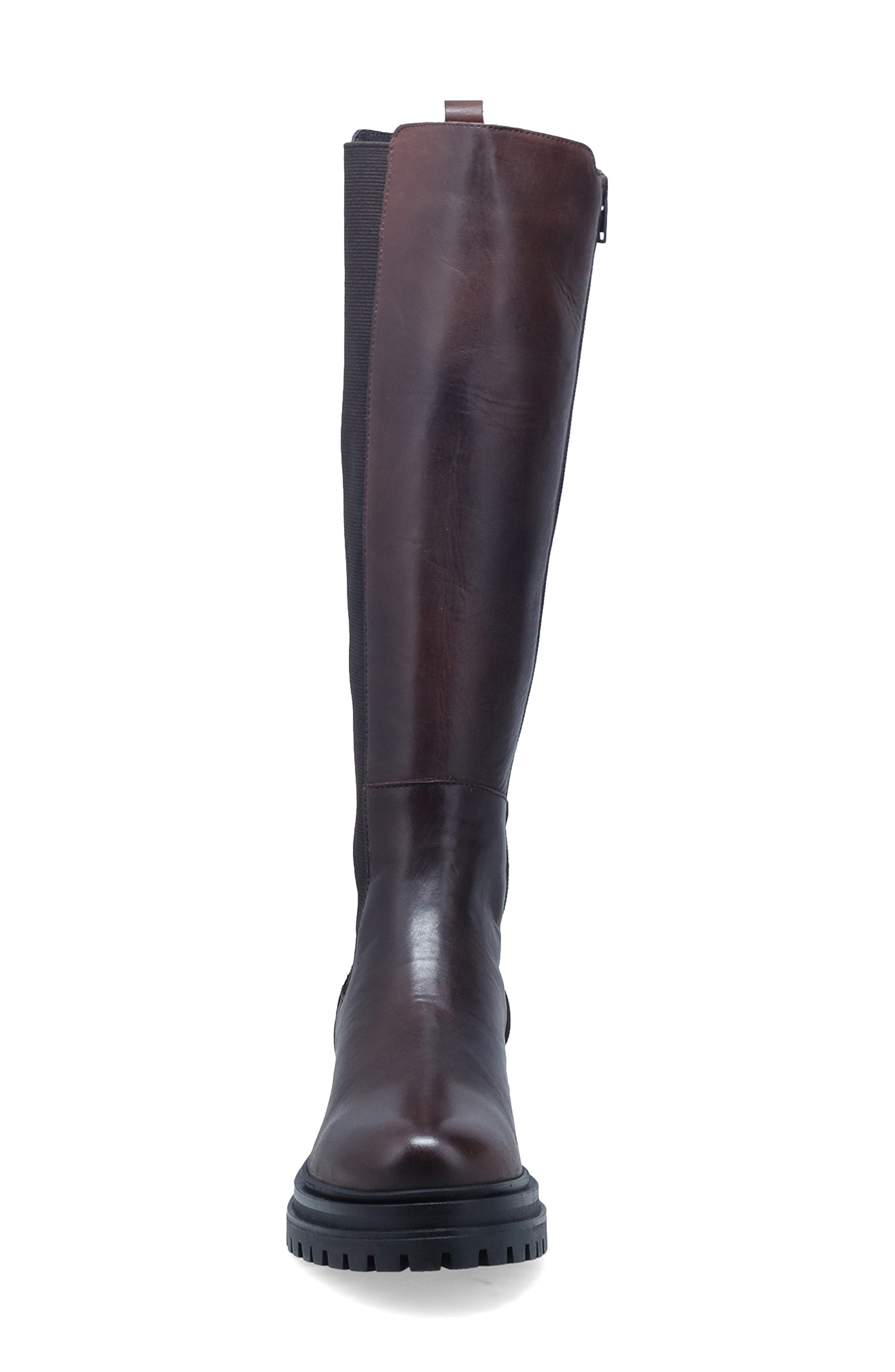 Miz Mooz Loren Knee High Boot, Alternate, color, Brown