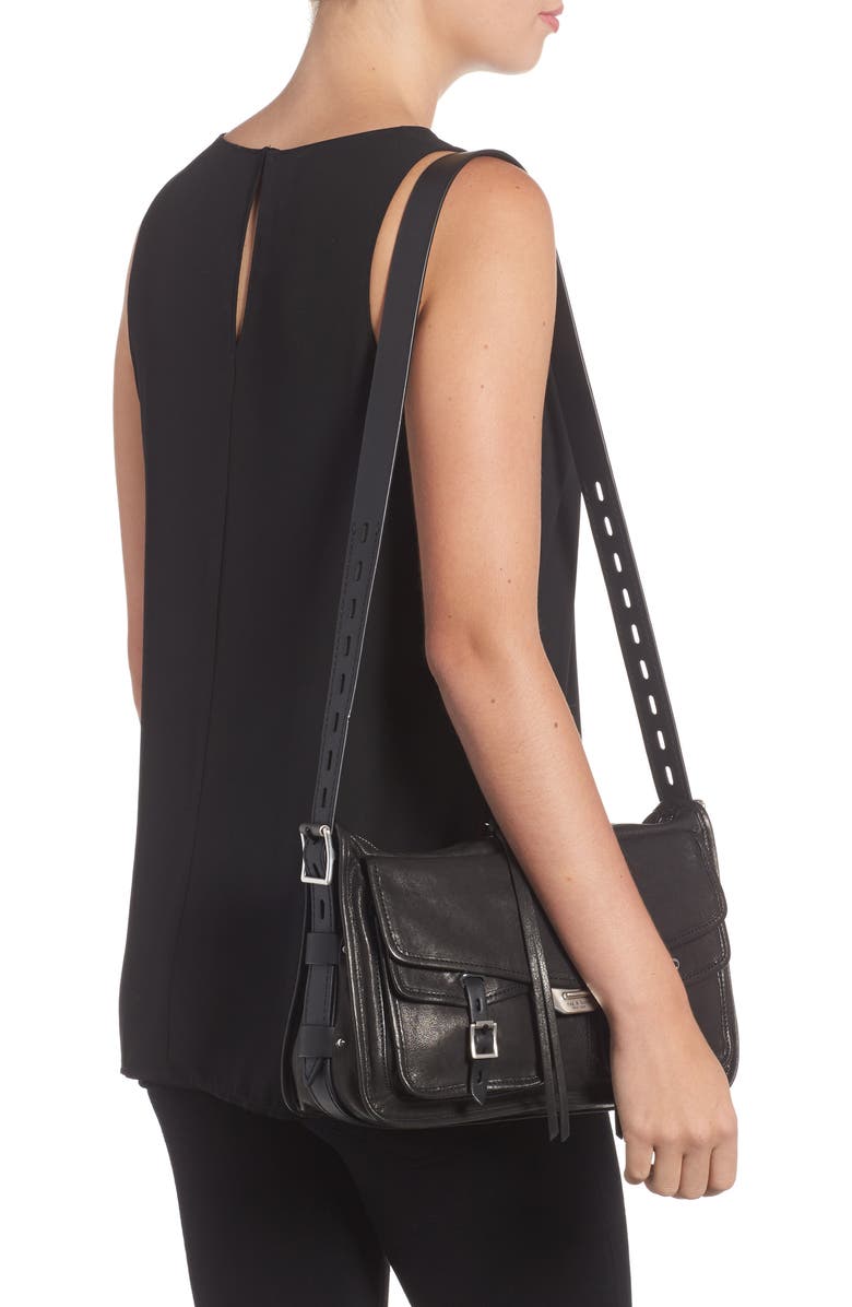 rag & bone Field Leather Messenger Bag, Alternate, color,