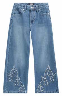 Kids' Ryder Flame Baggy Jeans