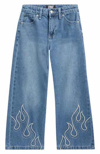 Kids' Ryder Flame Baggy Jeans