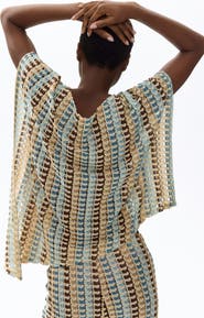 H&M Asymmetric Cape Top