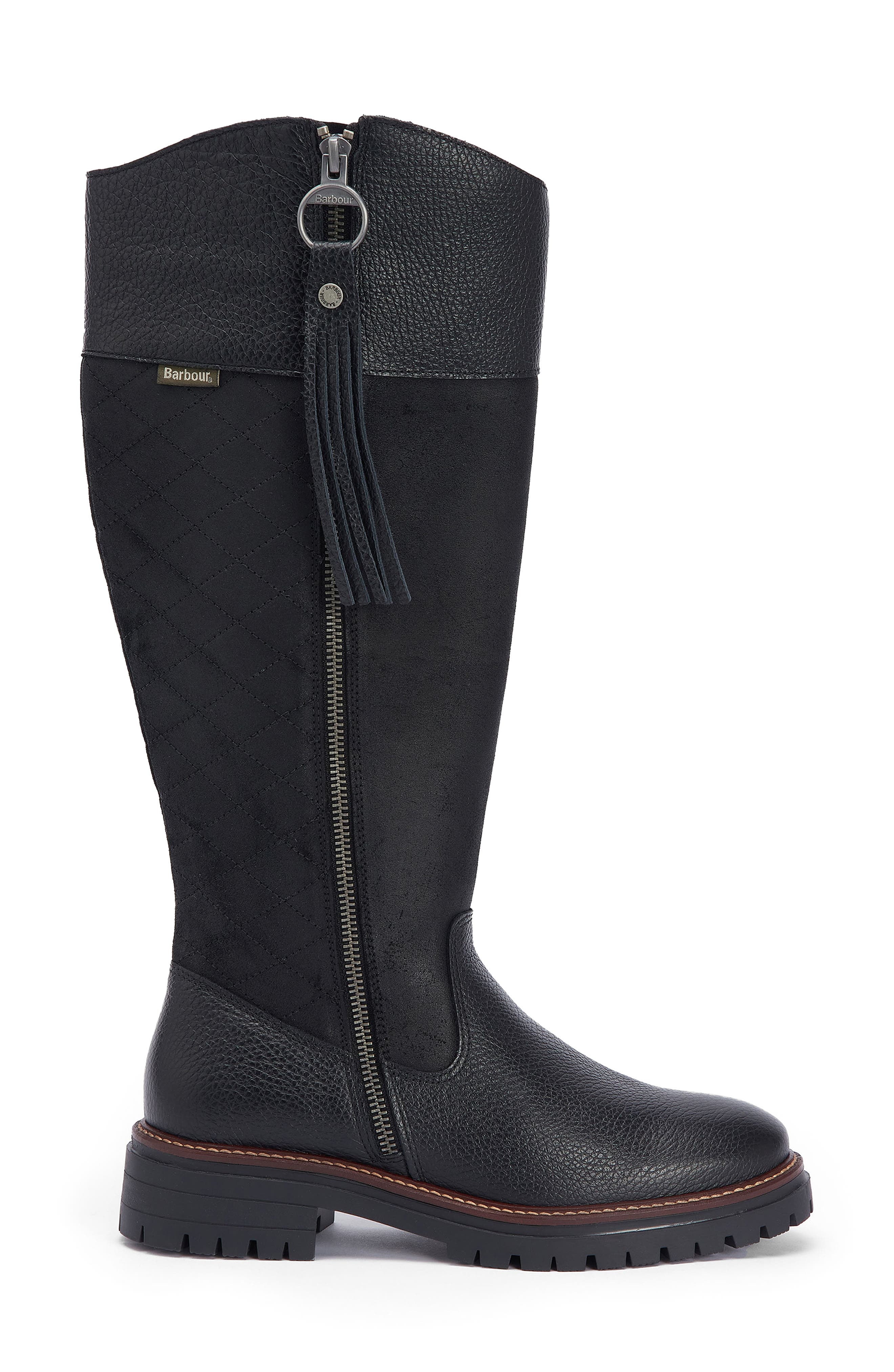 Barbour Ingrid Tall Boot, Alternate, color, 