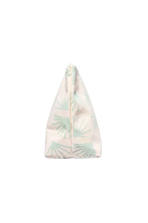 Dance Happy Ginkgo Cosmetic Bag In Sage