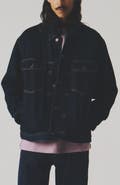 Mania Oversize Cotton Dark Jeans Jacket