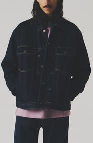 Mania Oversize Cotton Dark Jeans Jacket