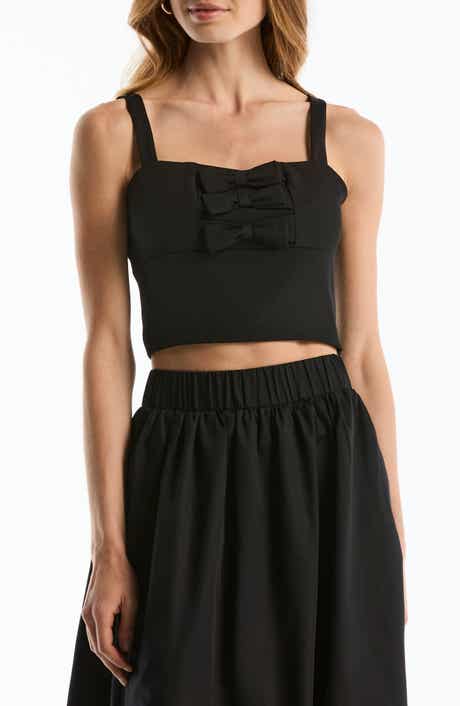 Laundry by Shelli Segal Bow Detail Bustier Top