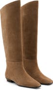 MANGO Suede Knee High Boot