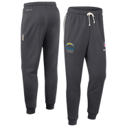 Nike Men's Nike Charcoal Los Angeles Chargers Sideline Standard Issue Touchback Kick Dri-FIT Taper Pants