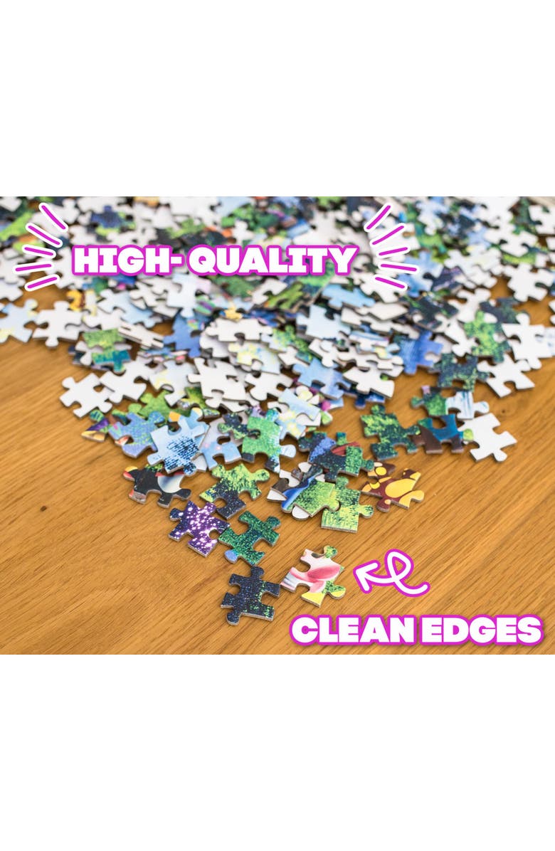 Toynk Bob Ross This Is Happy Place 1000 Piece Jigsaw Puzzle, Alternate, color, Multi-Color