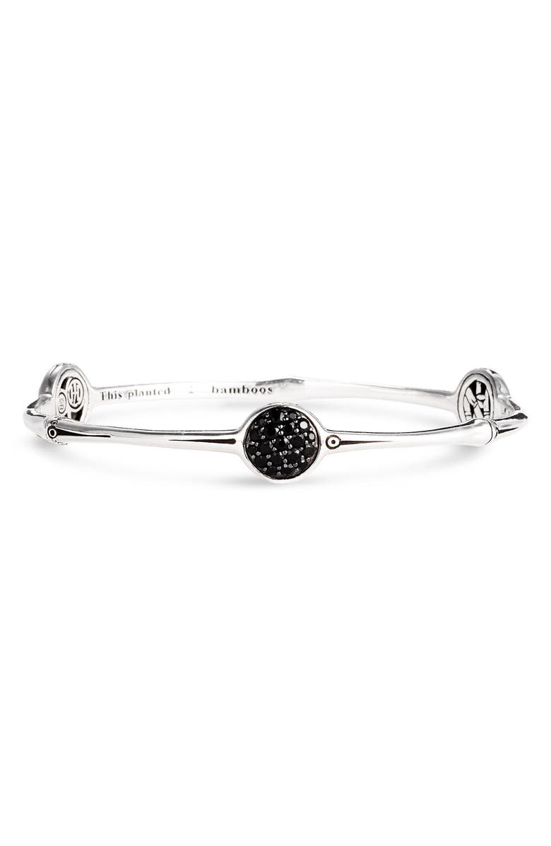 John Hardy 'Bamboo' 3-Station Bangle, Main, color, 