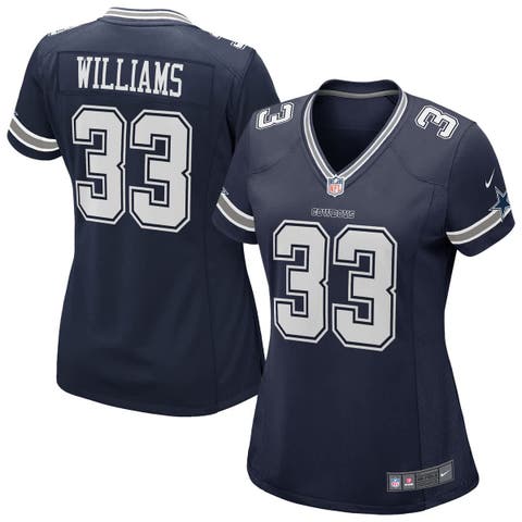 Women's Nike Javonte Williams Navy Dallas Cowboys Team Game Jersey