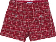 Mayoral Tweed Button Shorts