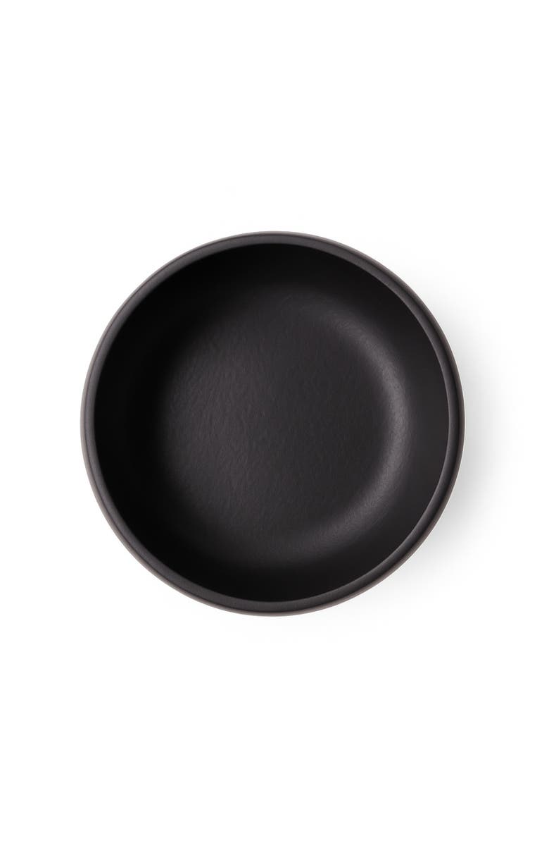 Gharyan Stoneware Coupelle Appetizer Bowl, Alternate, color, Matte Black