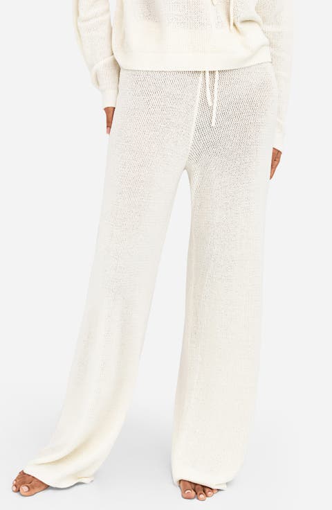 Wide Leg Knit Pants