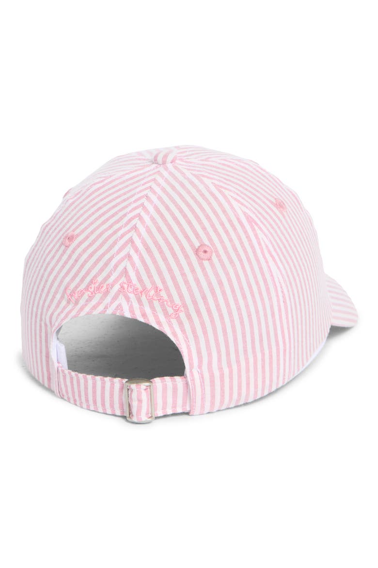 Montauk Canvas Adjustable Baseball Cap, Alternate, color, RED