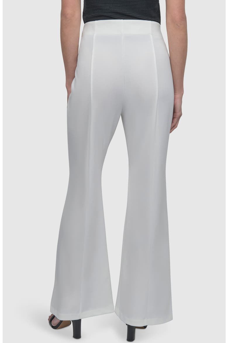 Wide Leg Scuba Knit Pants, Alternate, color, IVORY