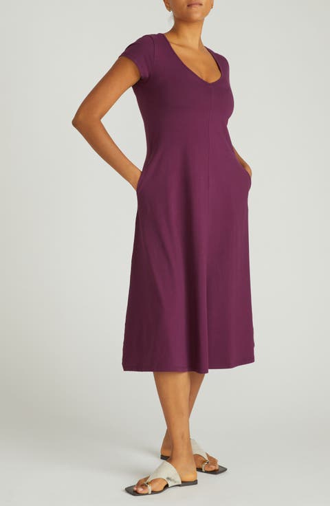 Danna Jersey Midi Dress (Regular & Plus)