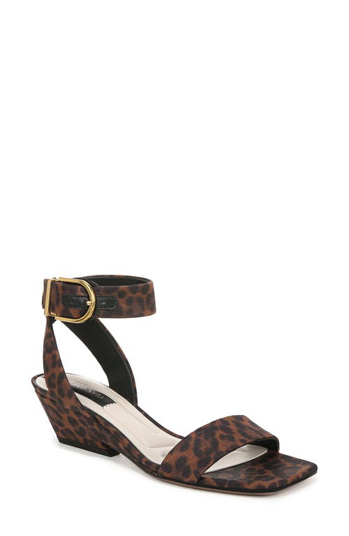 Franco Sarto Savini Ankle Strap Sandal In Tan