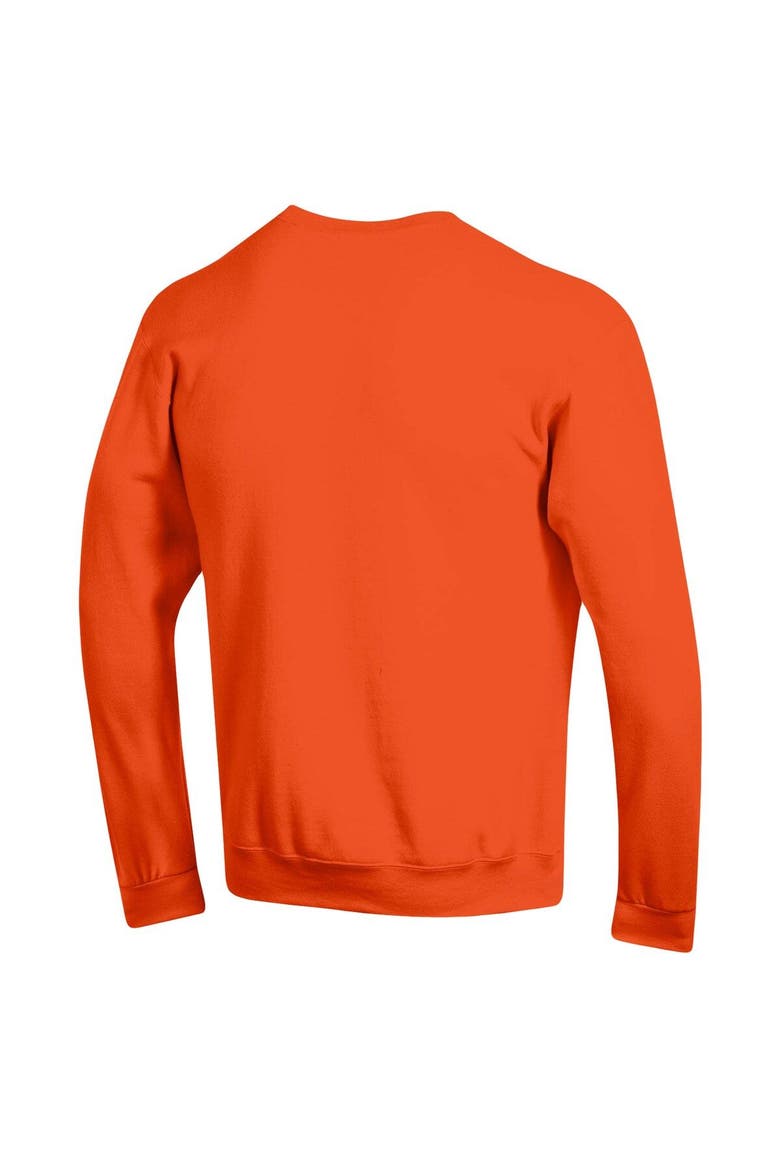 Men's Champion Orange Clemson Tigers Arch Pill Sweatshirt, Alternate, color, Orange