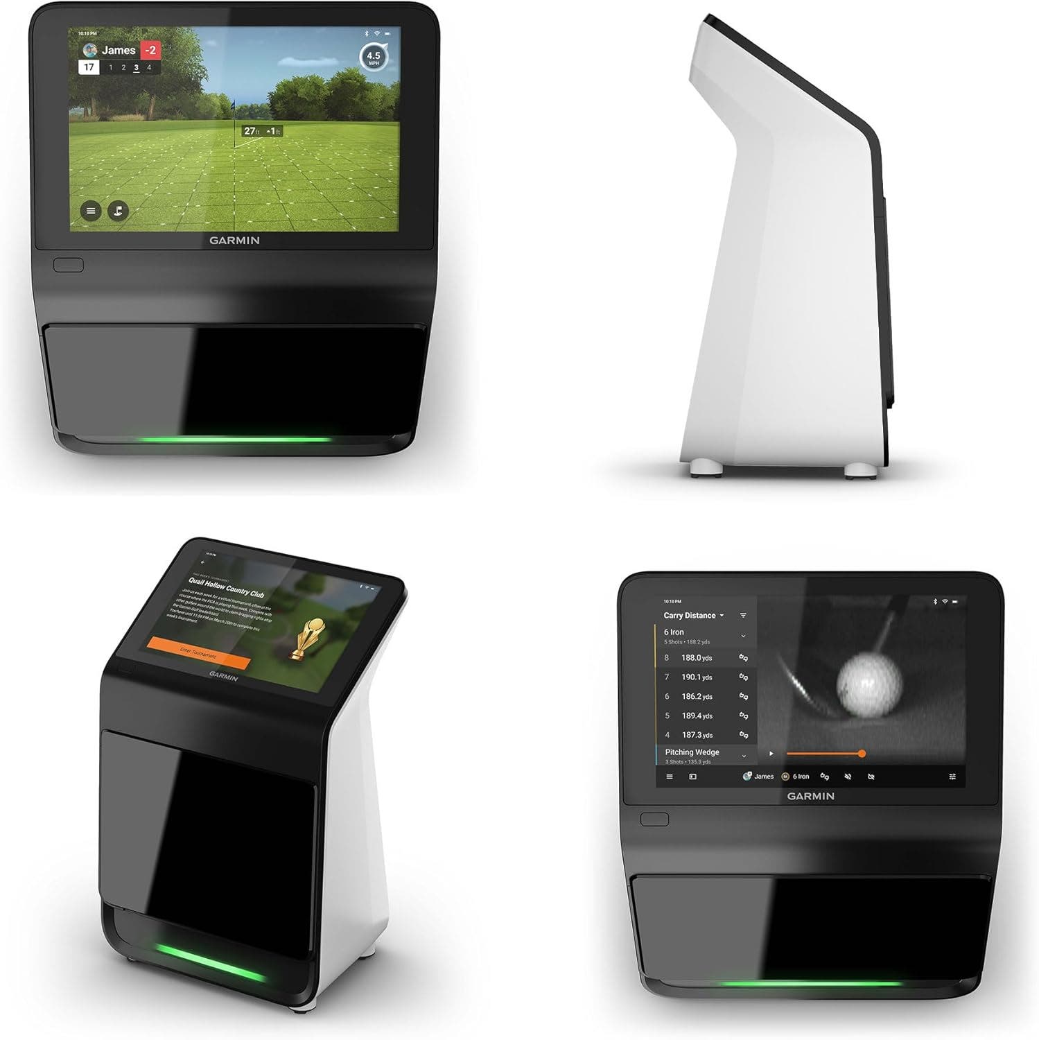 Garmin Approach R50 Premium Golf Launch Monitor And Simulator In Black