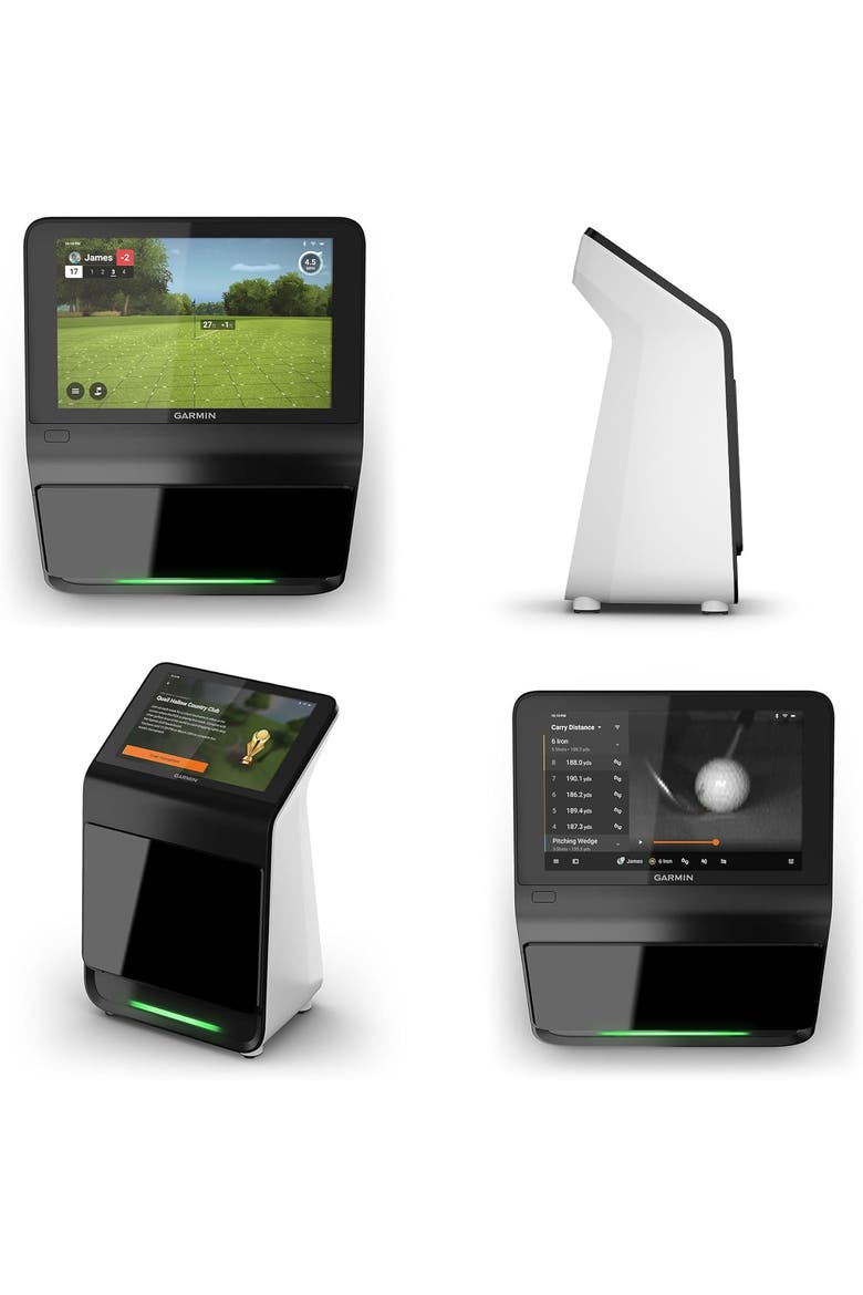 Approach R50 Premium Golf Launch Monitor and Simulator, Main, color, Black