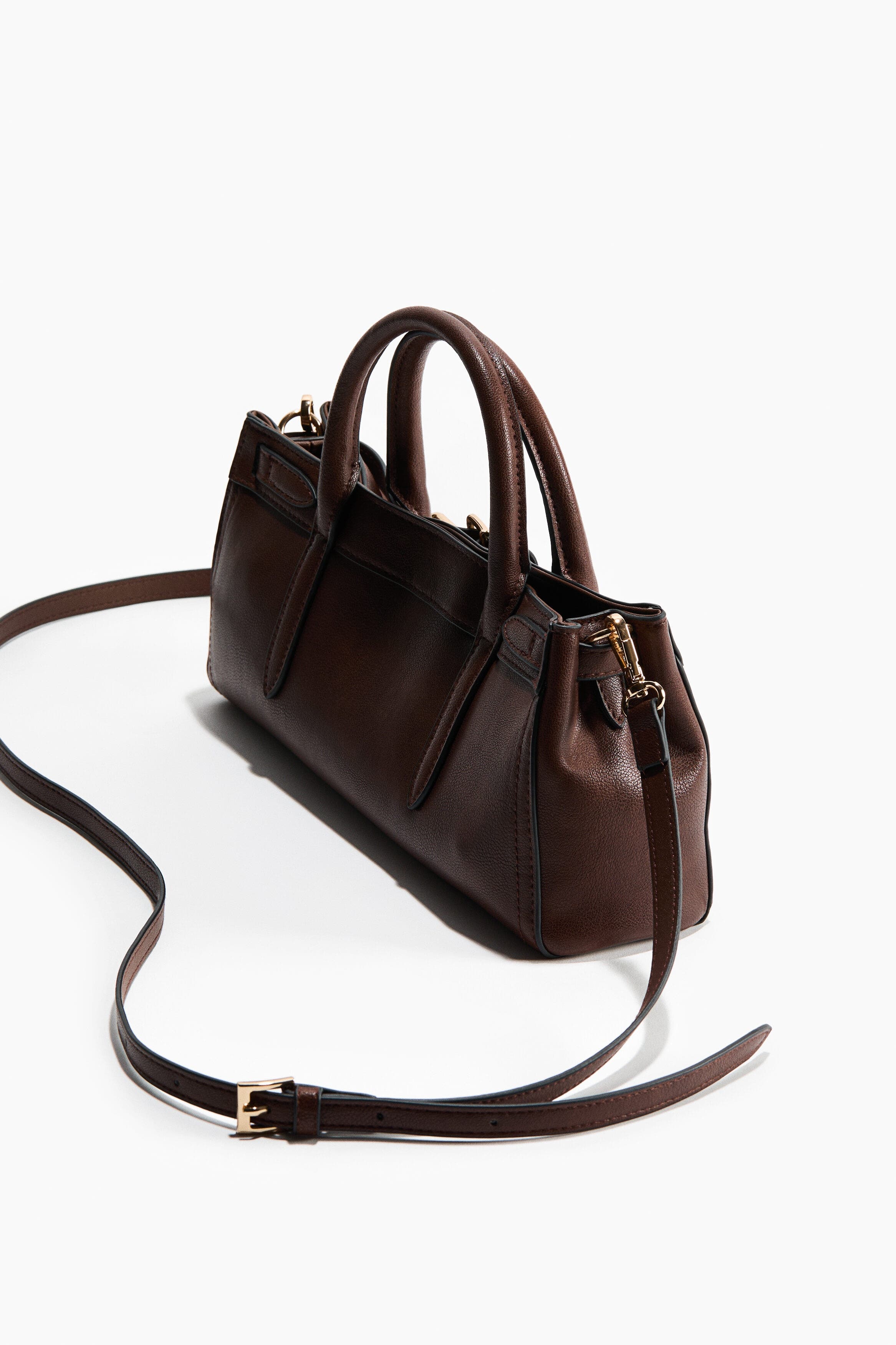 H&M Shoulder Bag, Alternate, color, Dark Brown