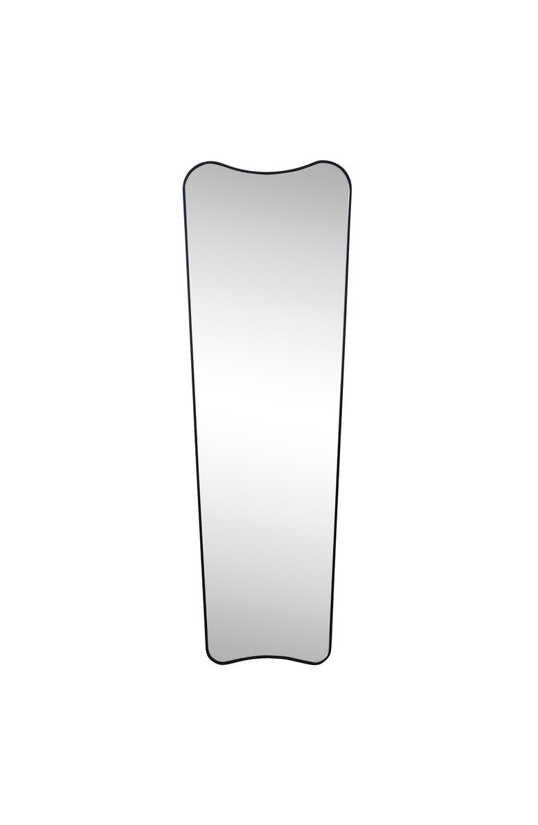 JONATHAN Y Alfie Rectangular Metal Framed Wall Mounted Full-Length Mirror, Alternate, color,