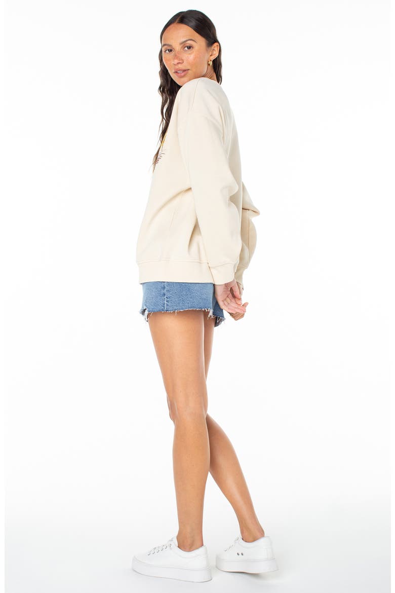 Morning Hike Sweatshirt, Alternate, color, PARCHMENT