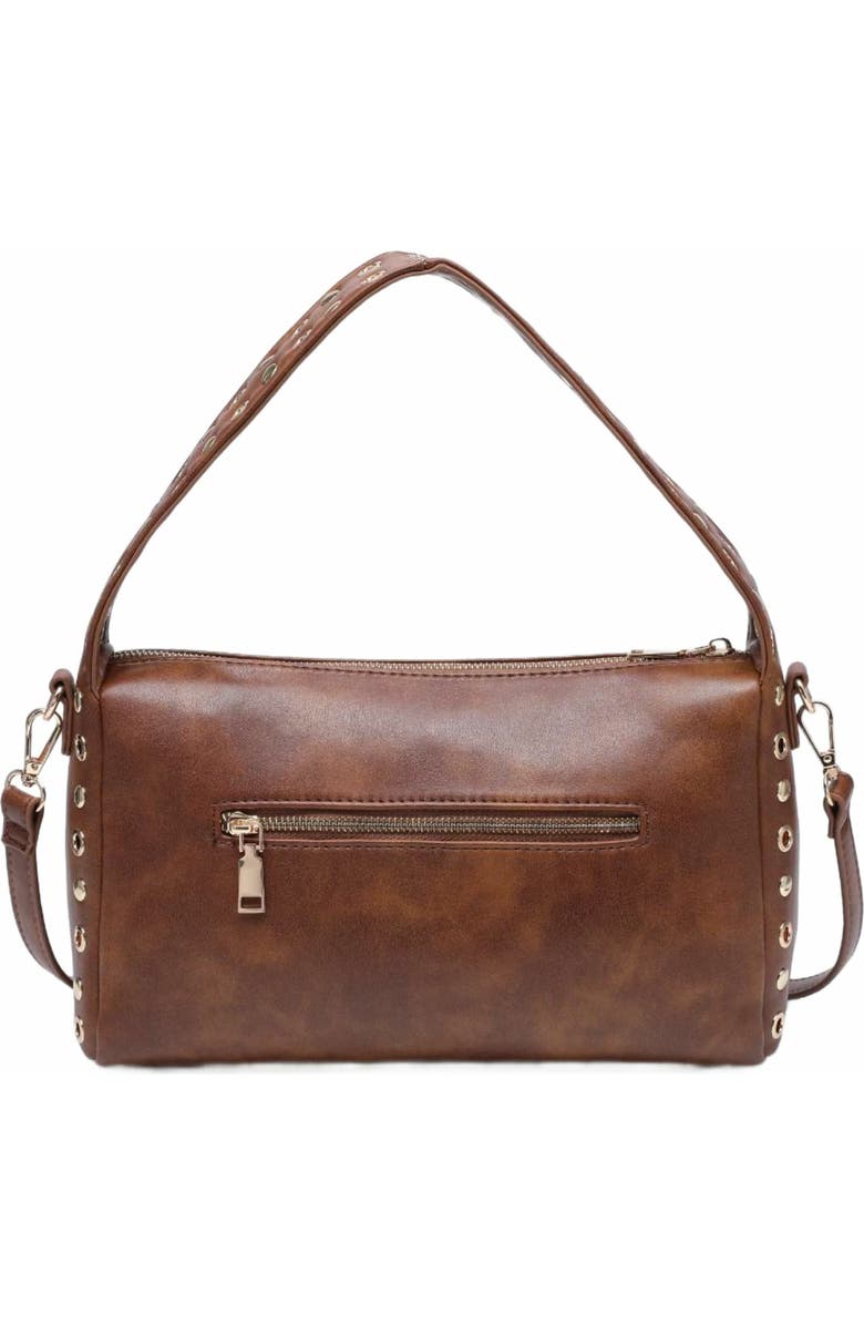 MODA LUXE Jane Clutch, Alternate, color, Cognac