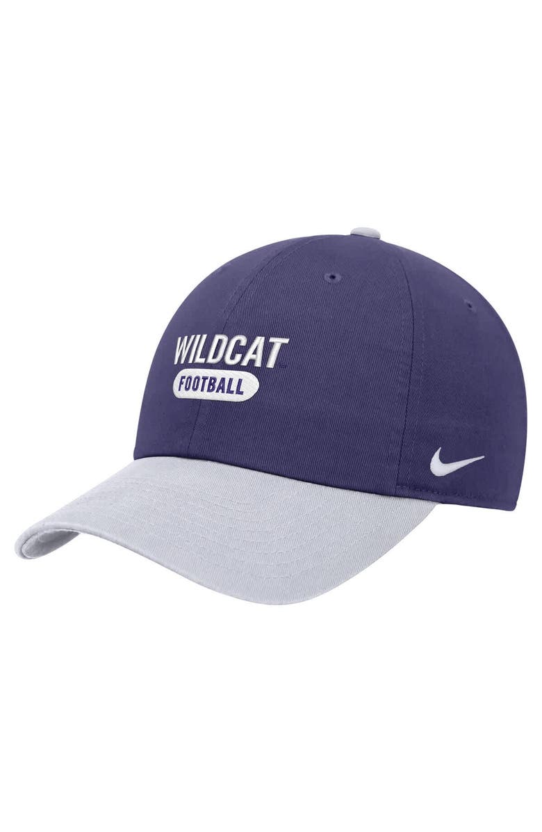 Nike Men's Nike Purple Kansas State Wildcats Colorblock Club Adjustable Hat, Main, color, Purple