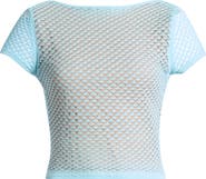 Mistress Rocks Ruffle Knit Open Back Crop Top