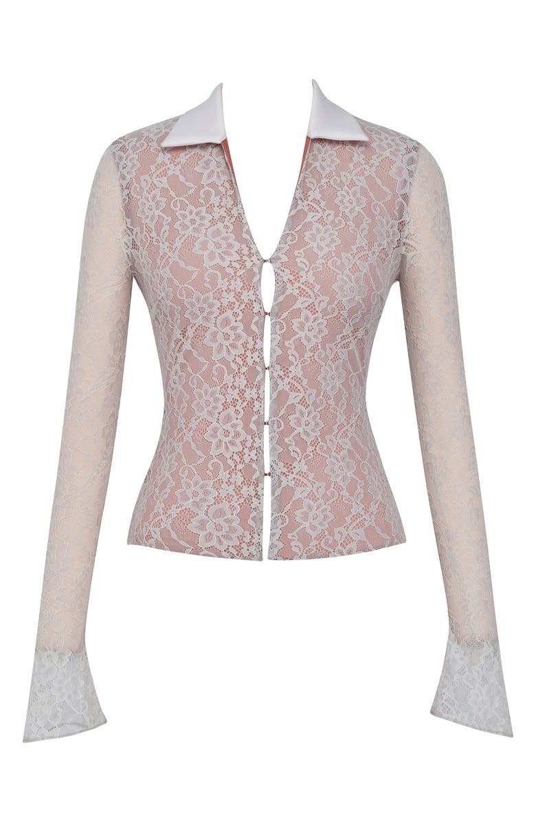 Mistress Rocks Stretch Lace Shirt, Alternate, color,