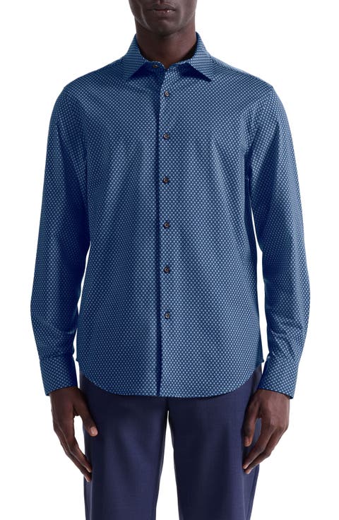 James OoohCotton® Geo Button-Up Shirt