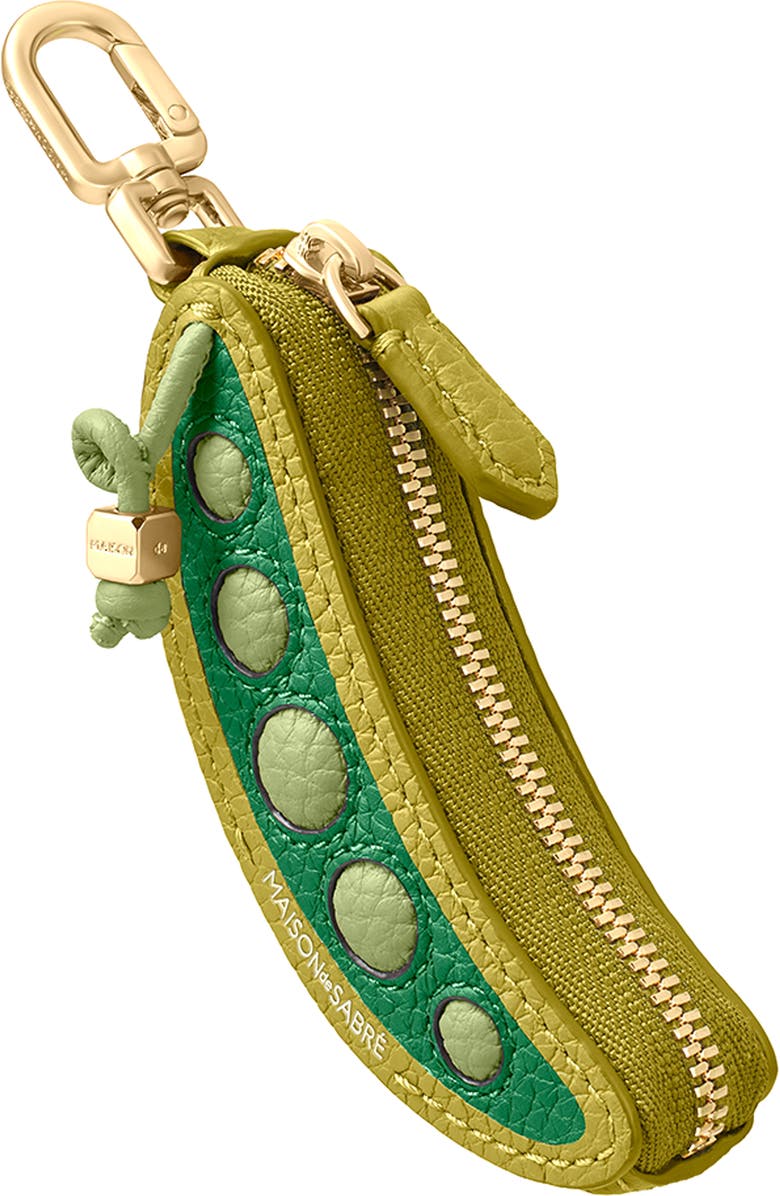 MAISON de SABRÉ The SABRÉMOJI Vegetable Charm, Alternate, color, Snap Peas