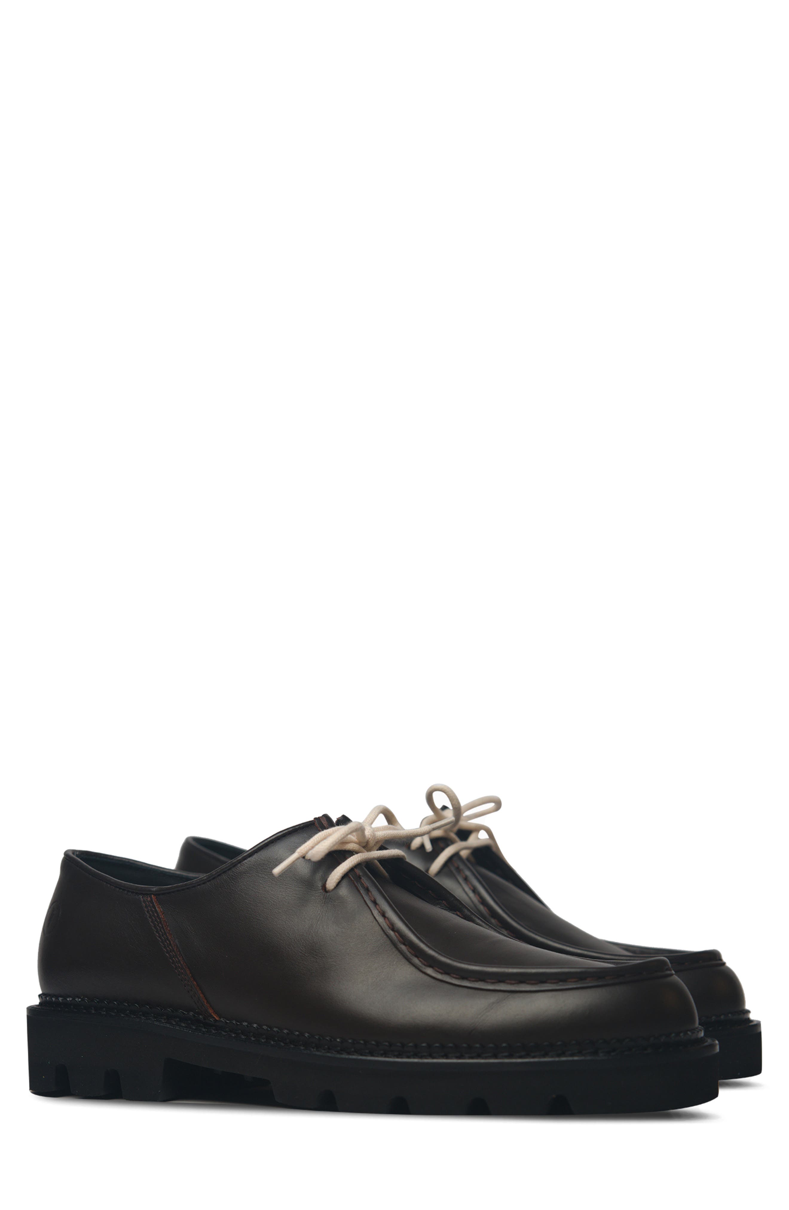 Moc Toe Derby, Alternate, color, MARRONE LEATHER