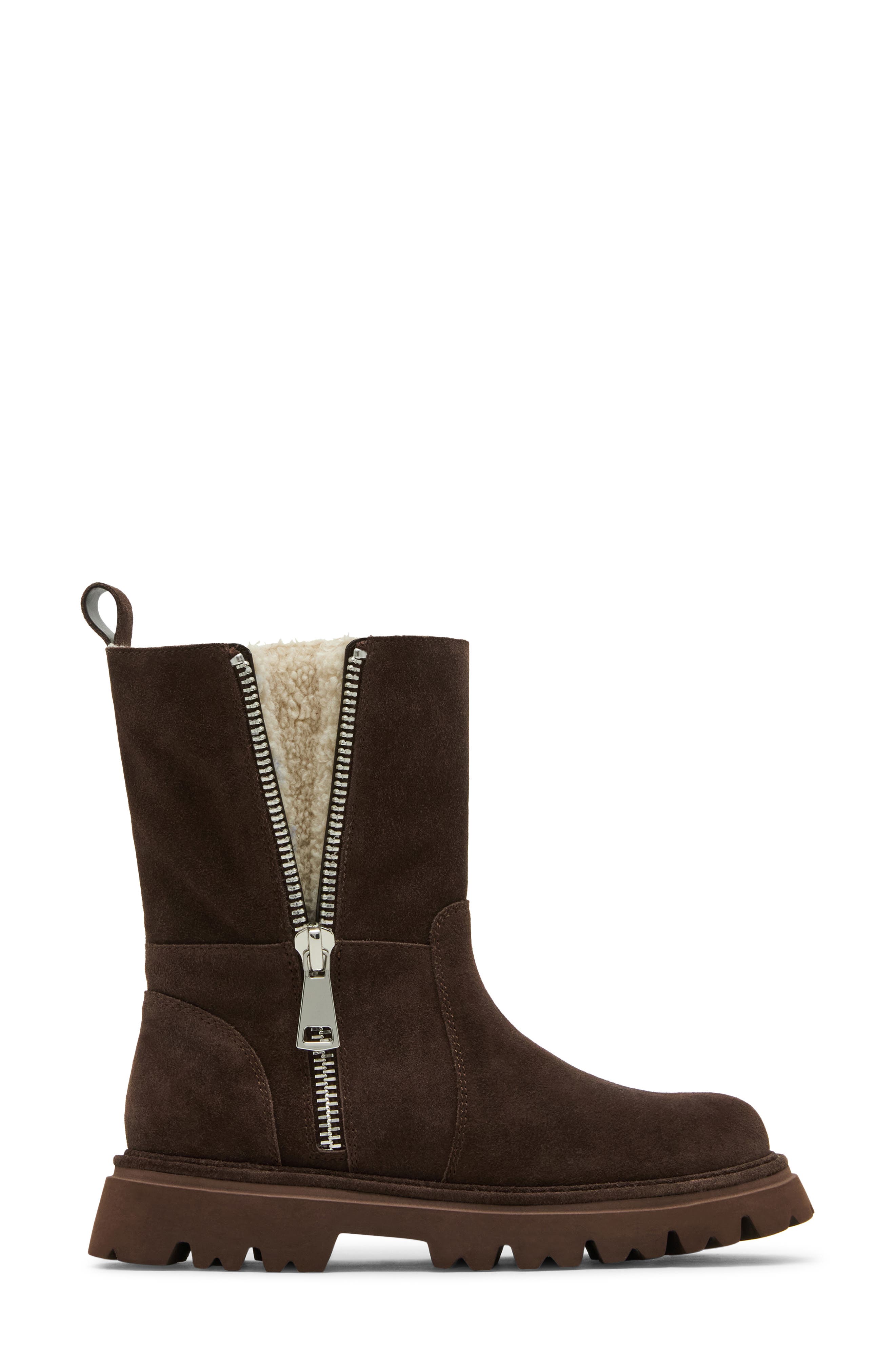 Blondo Burnout Waterproof Boot, Alternate, color, Java Suede