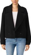 Steve Madden Double Breasted Crop Jacket