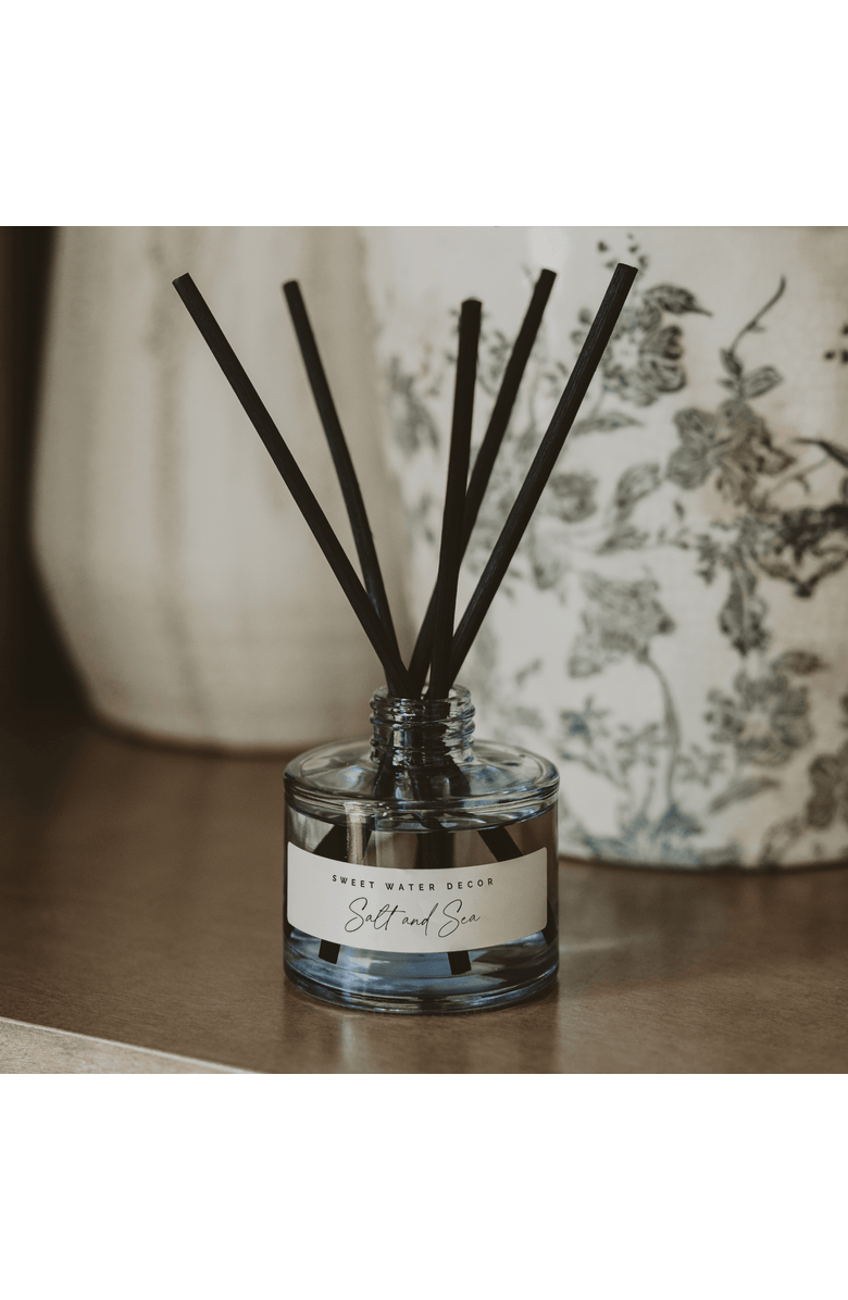 SWEET WATER DECOR Salt and Sea Reed Diffuser, Alternate, color, Salt And Sea