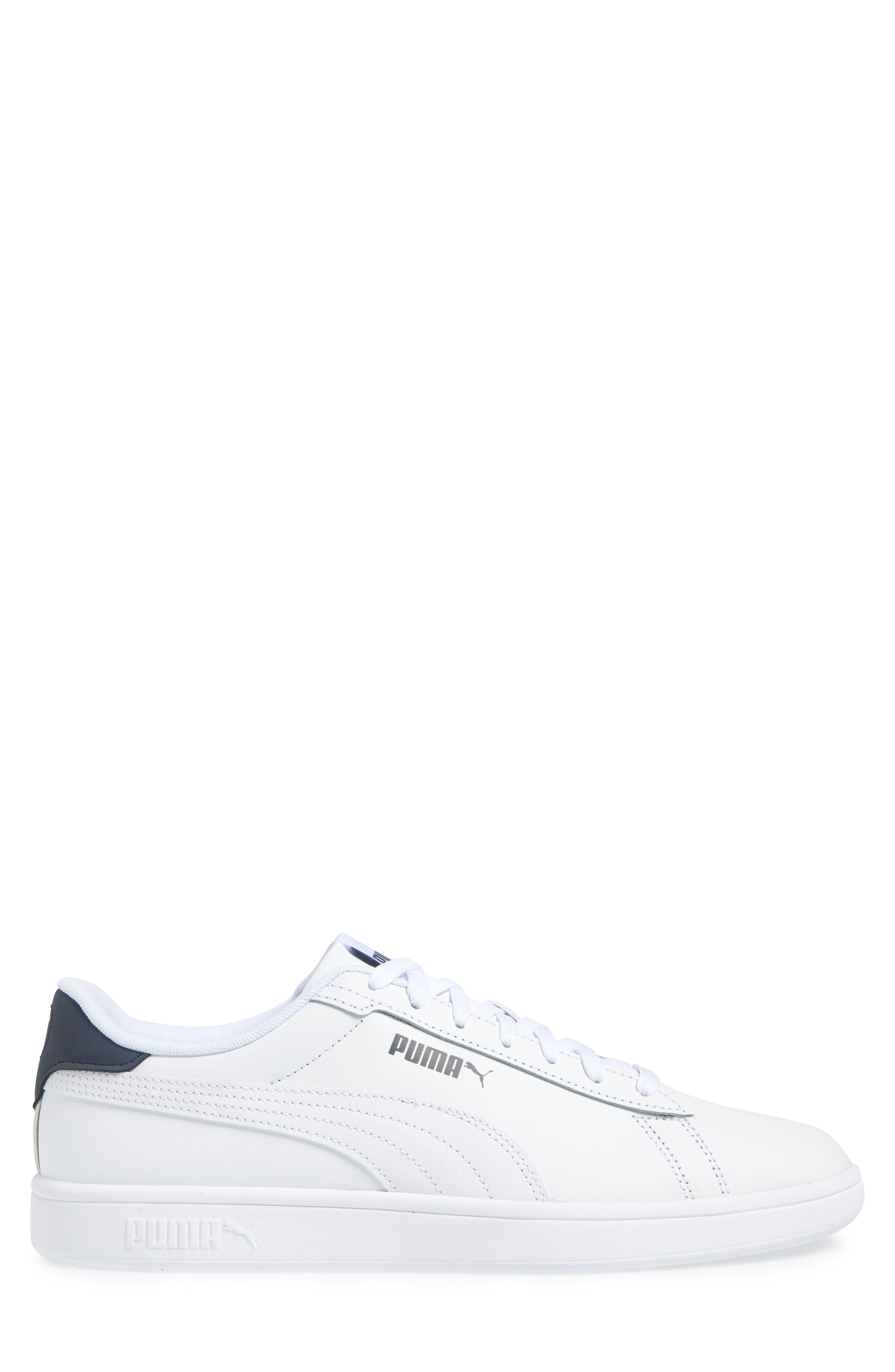 PUMA Smash 3.0 Sneaker, Alternate, color, Puma White-Galactic Gray
