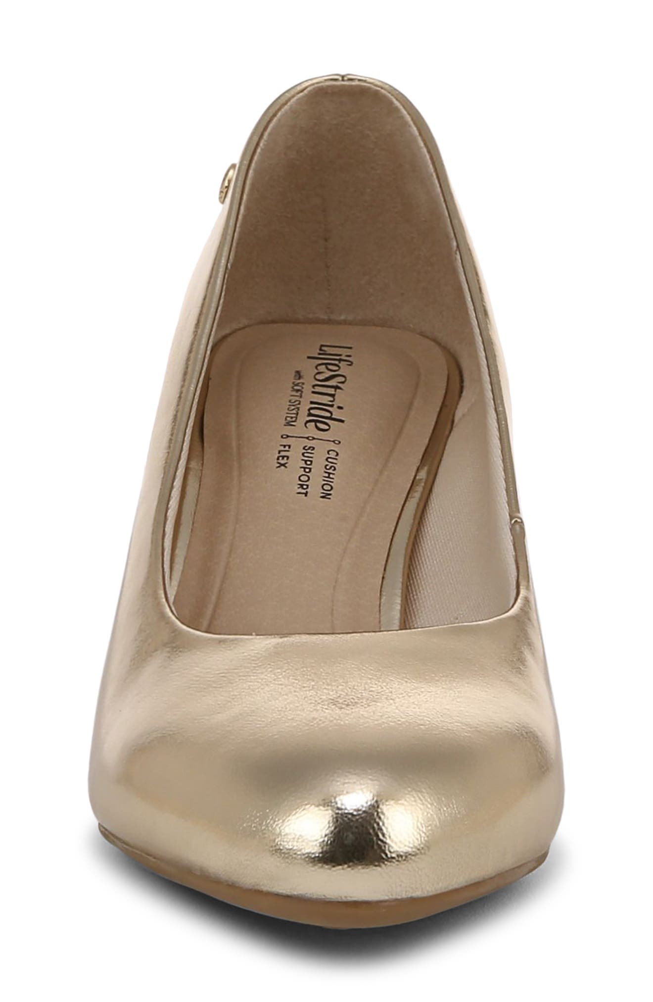 LifeStride Parigi Pump, Alternate, color, Gold